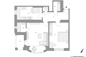 4th floor plan - current state