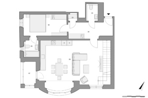 4th floor plan - proposed state