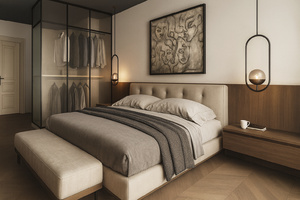 vizualizace navrhované dispozice