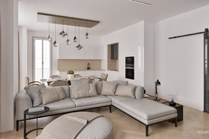 kitchen in 6+kk - visualization