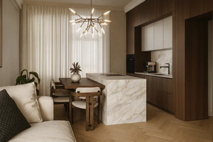 vizualizace navrhované dispozice