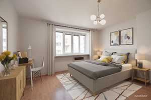 vizualizace ložnice